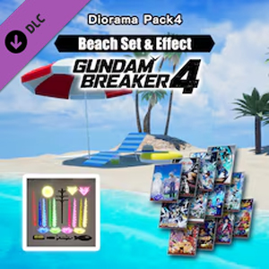 GUNDAM BREAKER 4 Diorama Pack 4 Beach Set & Effect