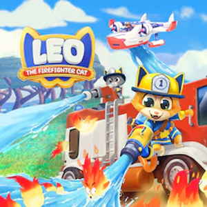 Leo the Firefighter Cat