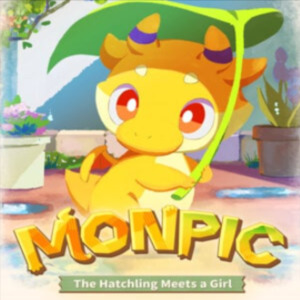 MONPIC The Hatchling Meets a Girl