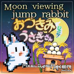 Pixel Game Maker Series Moon Viewing Jump Rabbit