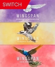 Wingspan + European + Oceania + Asia + Decorative Packs Nintendo Switch