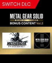 METAL GEAR SOLID MASTER COLLECTION Vol.2 BONUS CONTENT Nintendo Switch
