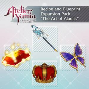 Atelier Yumia Recipe and Blueprint Expansion Pack The Art of Aladiss PS4