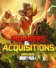 Borderlands 4 Bounty Pack 4 Murders and Acquisitions PS5
