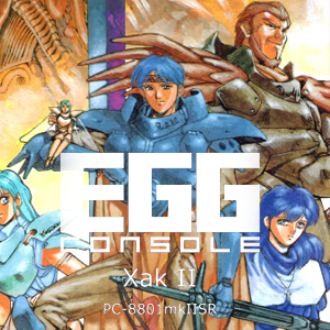 EGGCONSOLE Xak 2 PC-8801mkIISR