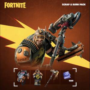 Fortnite Scrap & Burn Pack PS5