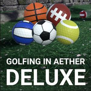 Golfing in Aether Deluxe Upgrade Nintendo Switch