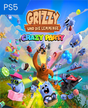 Grizzy and the Lemmings Crazy Party PS5