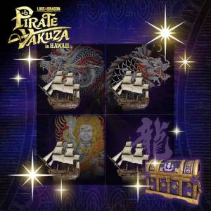 Like a Dragon Pirate Yakuza in Hawaii Ship Customization Pack