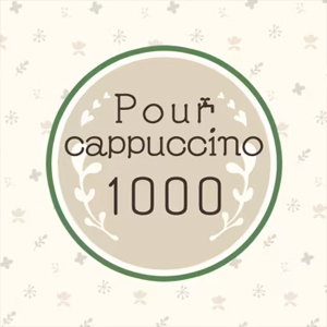 Pour cappuccino 1000
