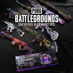 PUBG Crafter Pass Black Market 2025 Basic Pack PS4