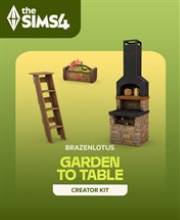 The Sims 4 Garden to Table Kit PS4