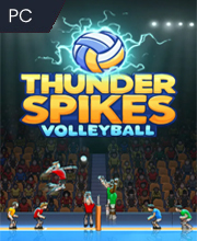 Thunder Spikes Volleyball