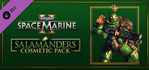 Warhammer 40,000 Space Marine 2 Salamanders Cosmetic Pack PS5