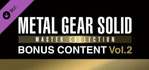 METAL GEAR SOLID MASTER COLLECTION Vol.2 BONUS CONTENT Nintendo Switch