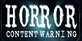 Escape Horror Content Warning